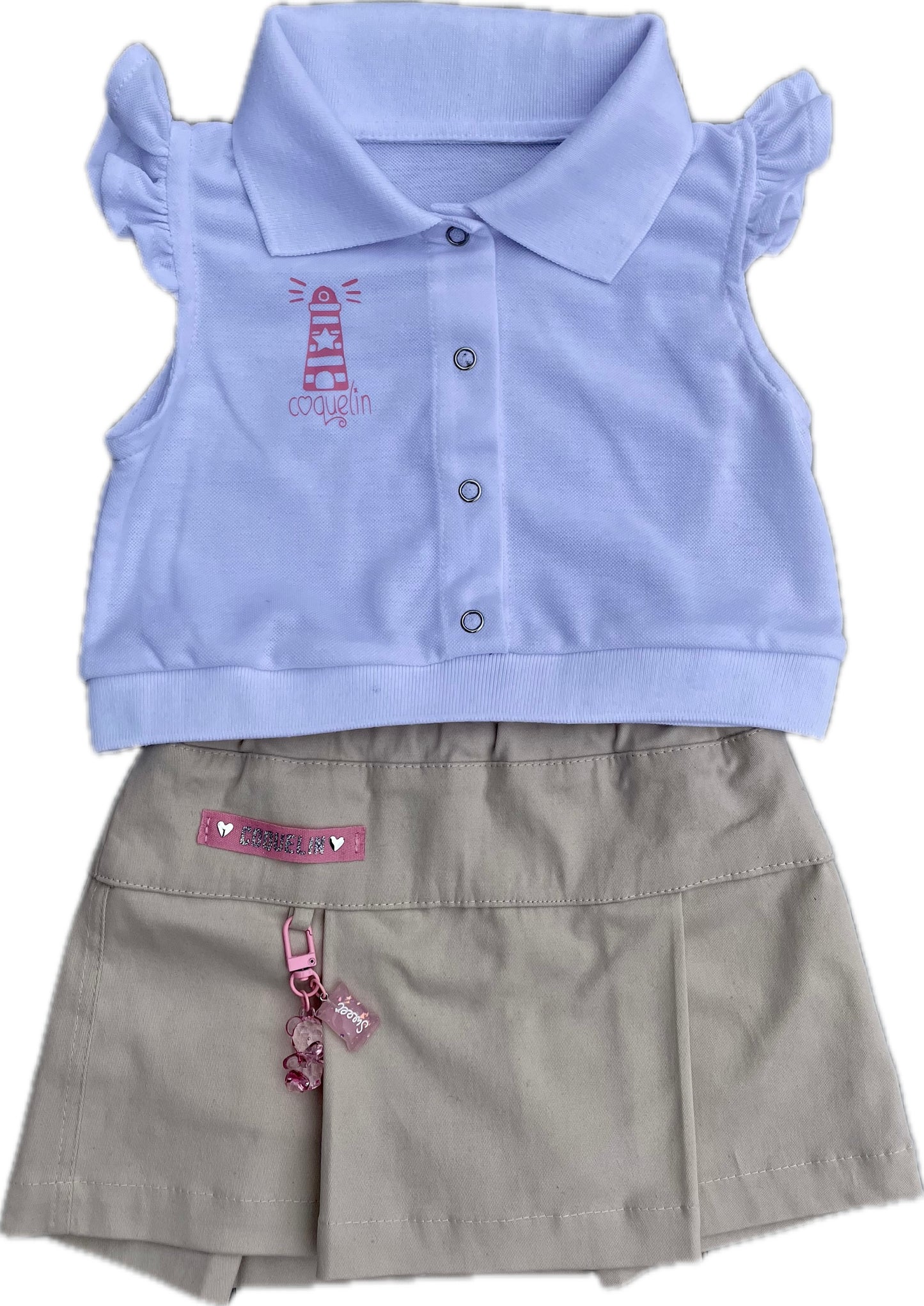 Falda pantalón Pink Sands