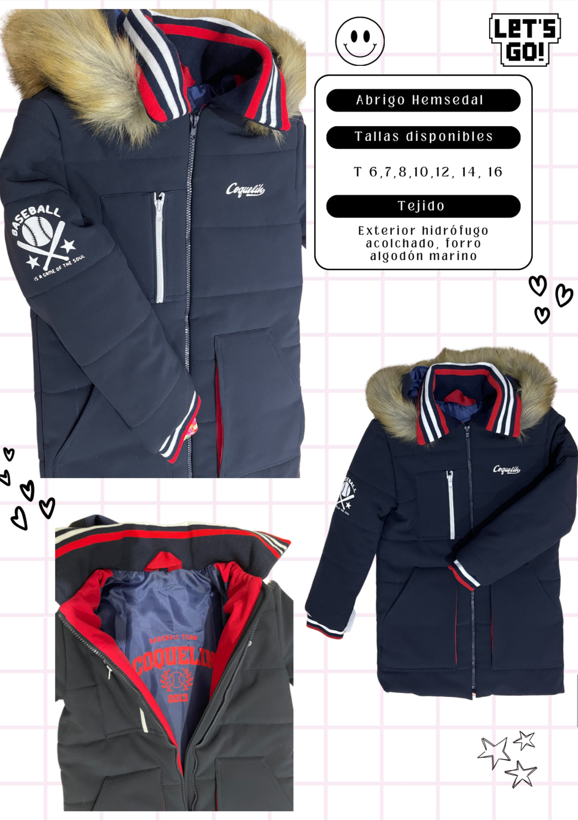 Abrigo midi niño Hemsedal