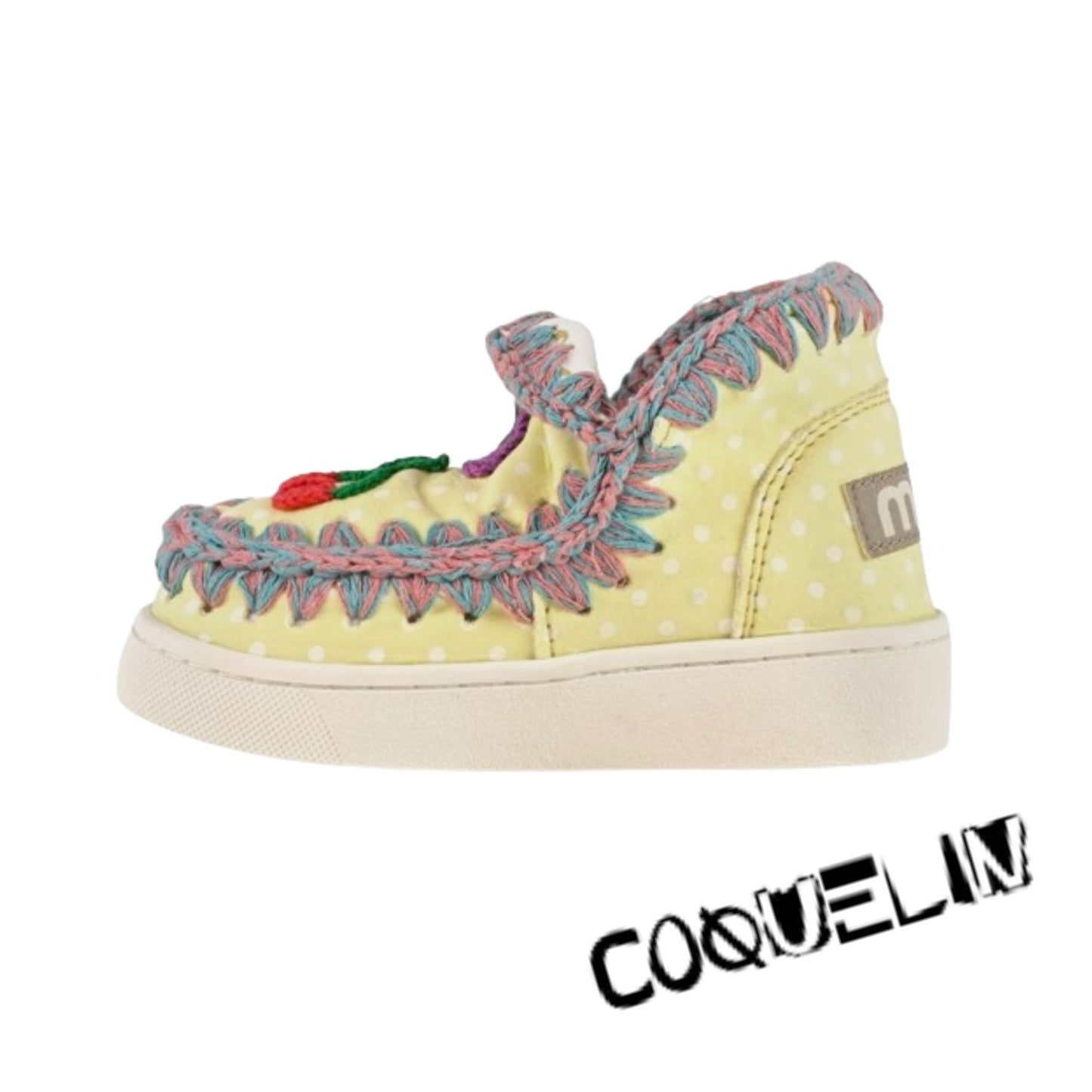 Summer eskimo sneaker kid crochet fruit