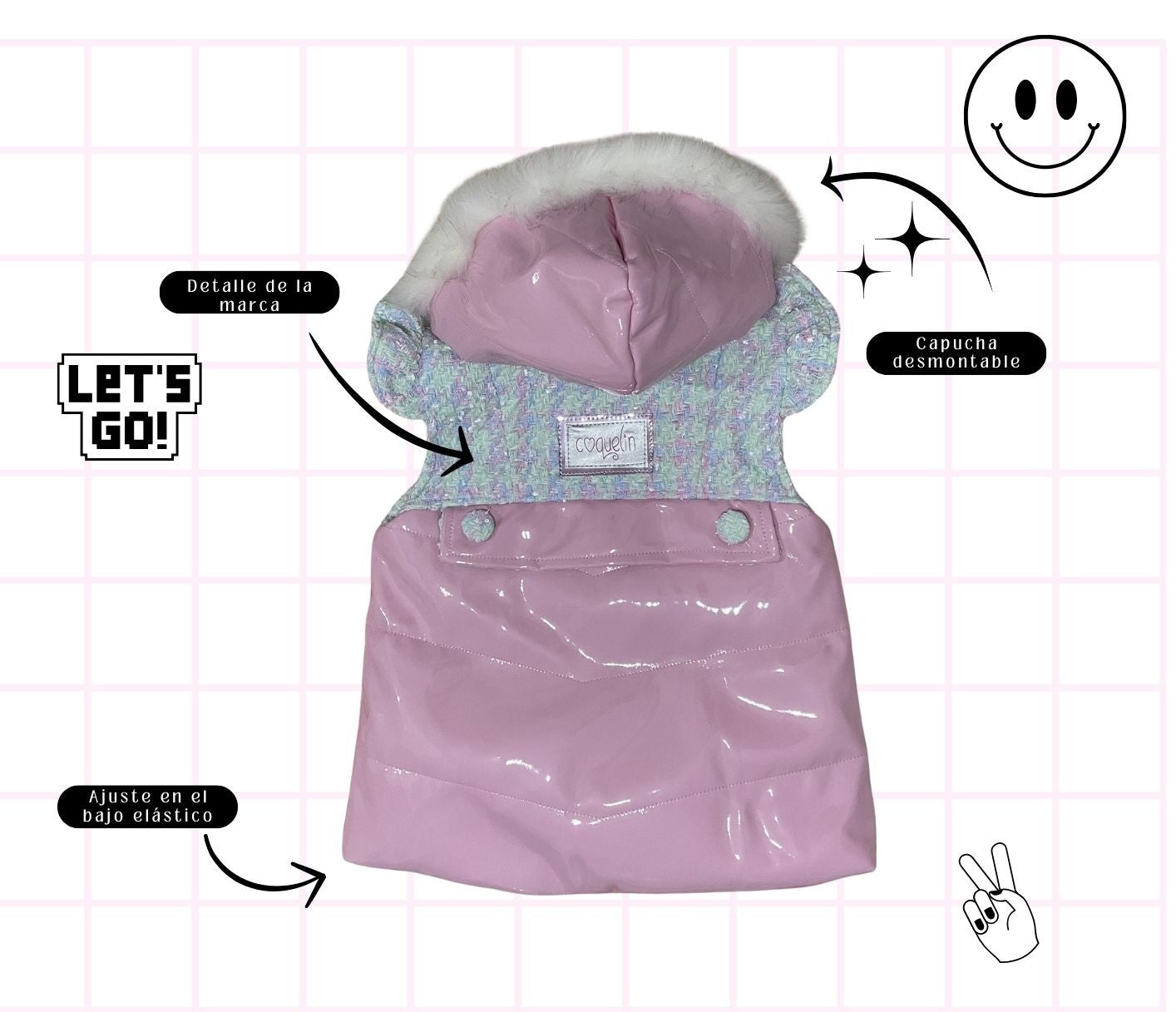 Chaleco LOVE PINK