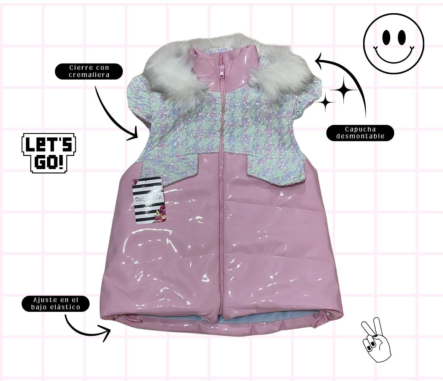 Chaleco LOVE PINK