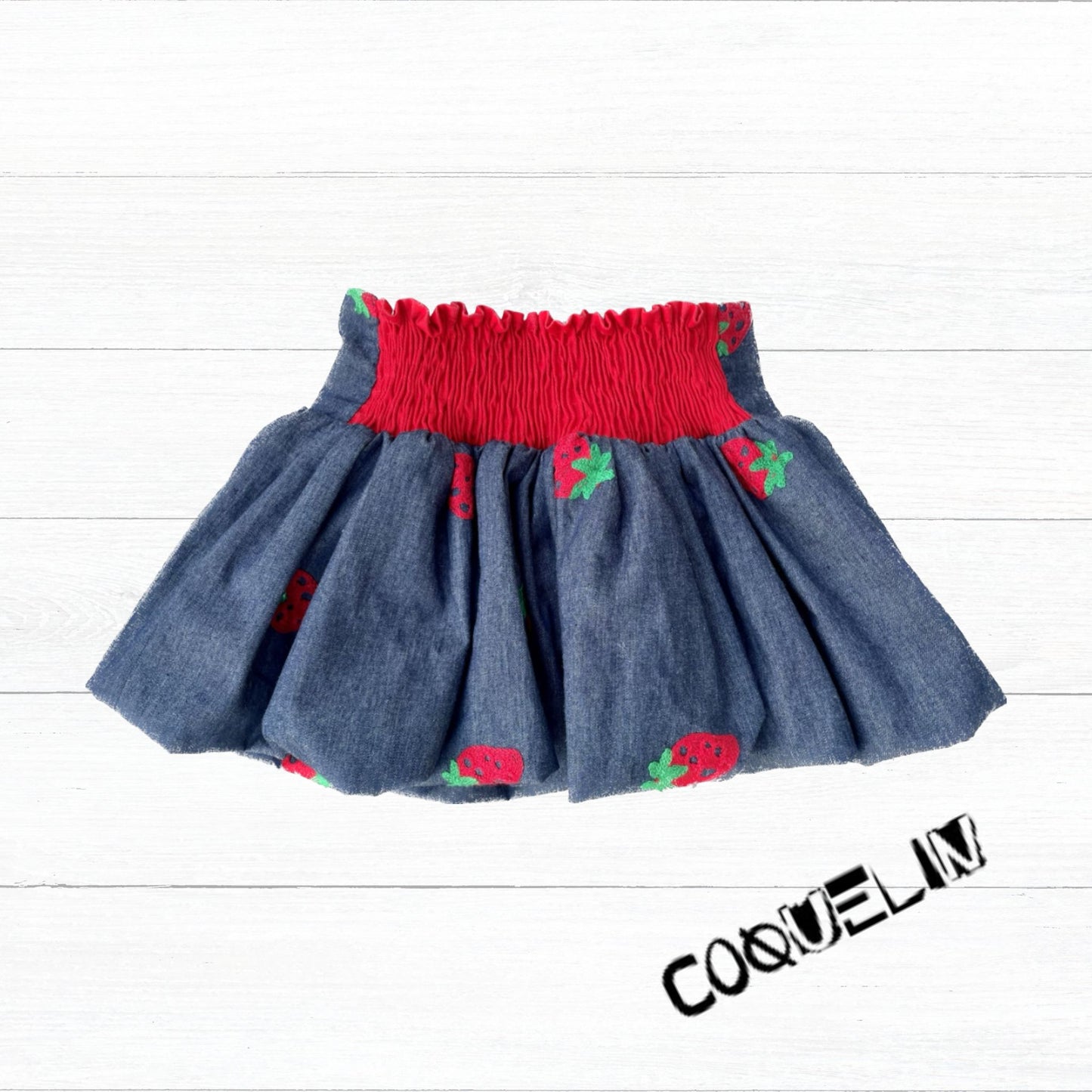 Bubble skirt Strawberry