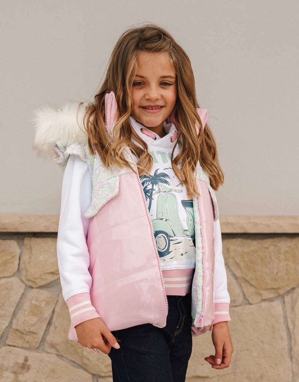 Chaleco LOVE PINK