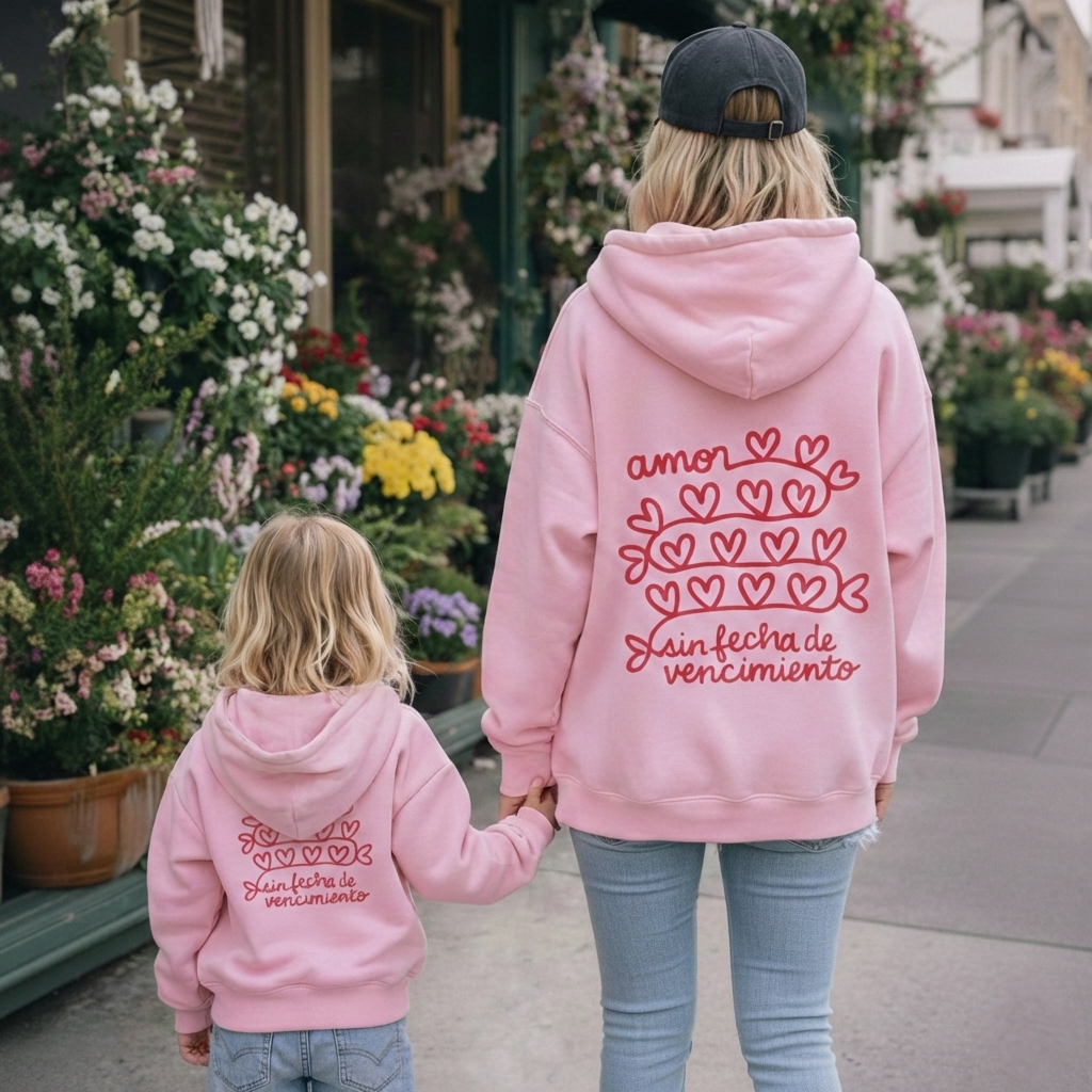 Sudadera Mini & Me ❤️